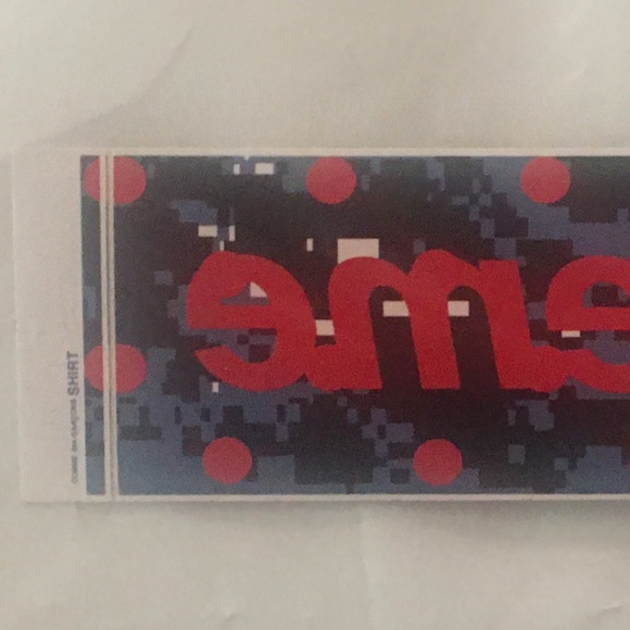 Supreme CDG Digi Box Logo Sticker - Picture 2 of 5